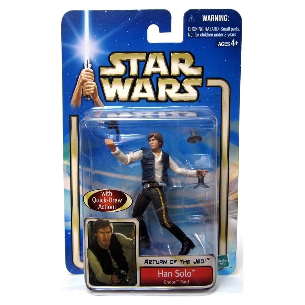 Figura Star Wars Han Solo Raid Endor 10 cm Hasbro