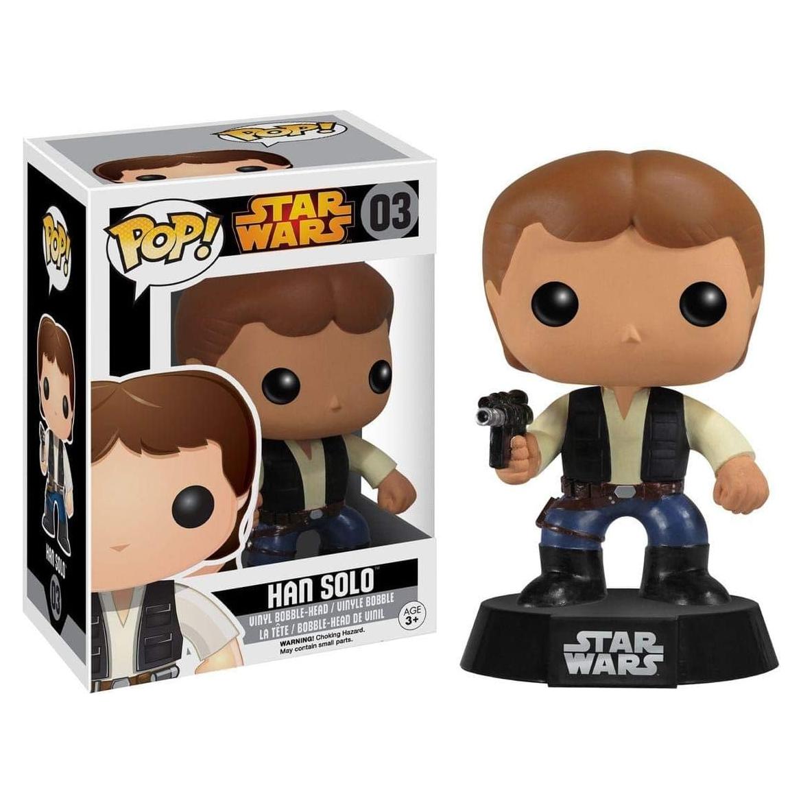 Figura de Acción Han Solo Funko Pop Star Wars 9.5 cm