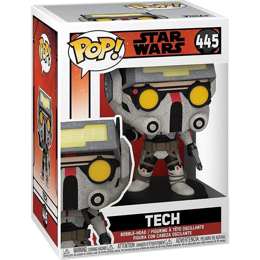 Funko Pop! Star Wars Bad Batch - Figura Tech 9.5 cm