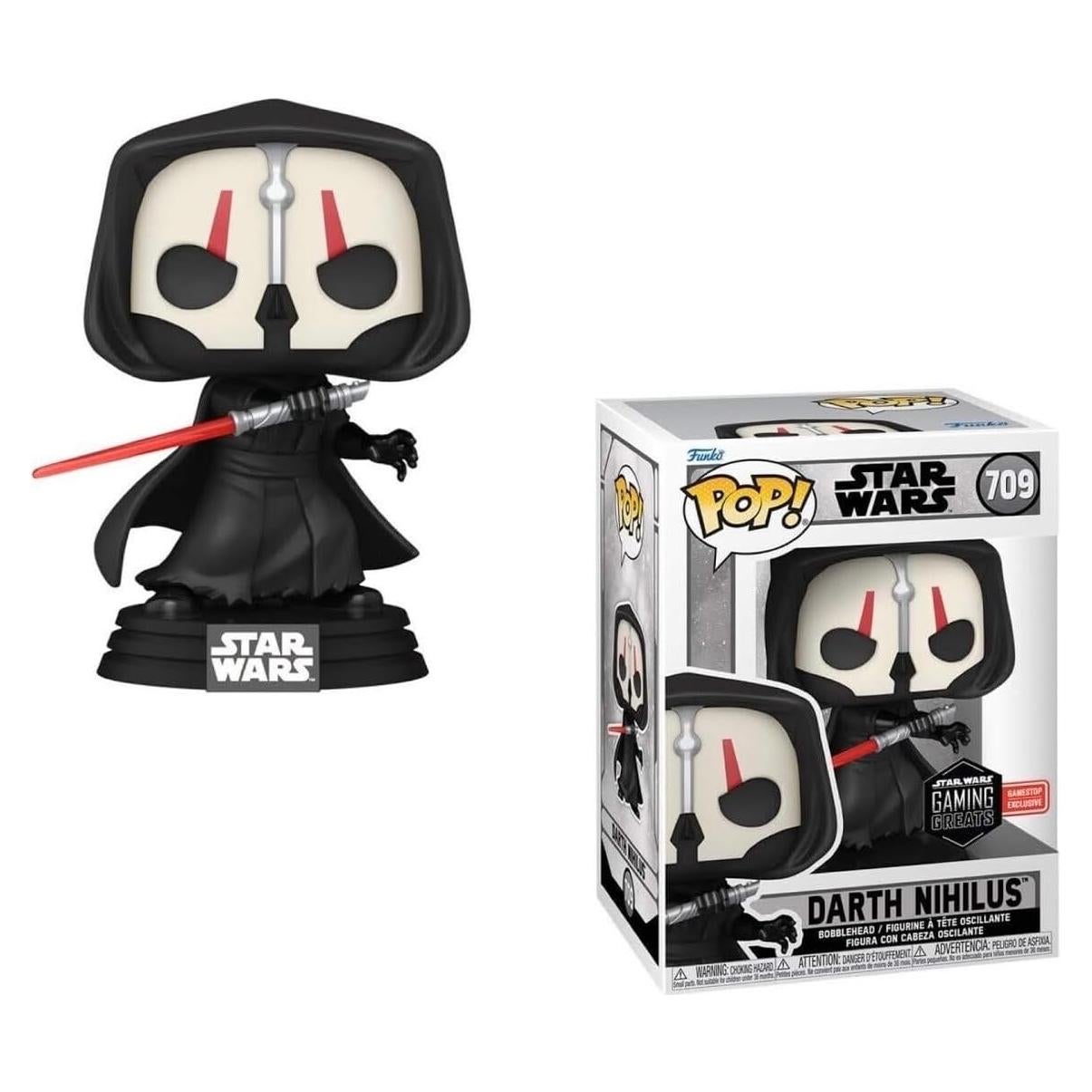 Figura de Vinilo Pop Darth Nihilus Star Wars 9.53 cm