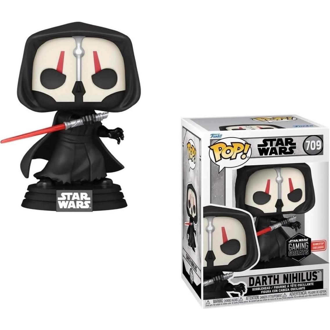 Figura de Vinilo Pop Darth Nihilus Star Wars 9.53 cm