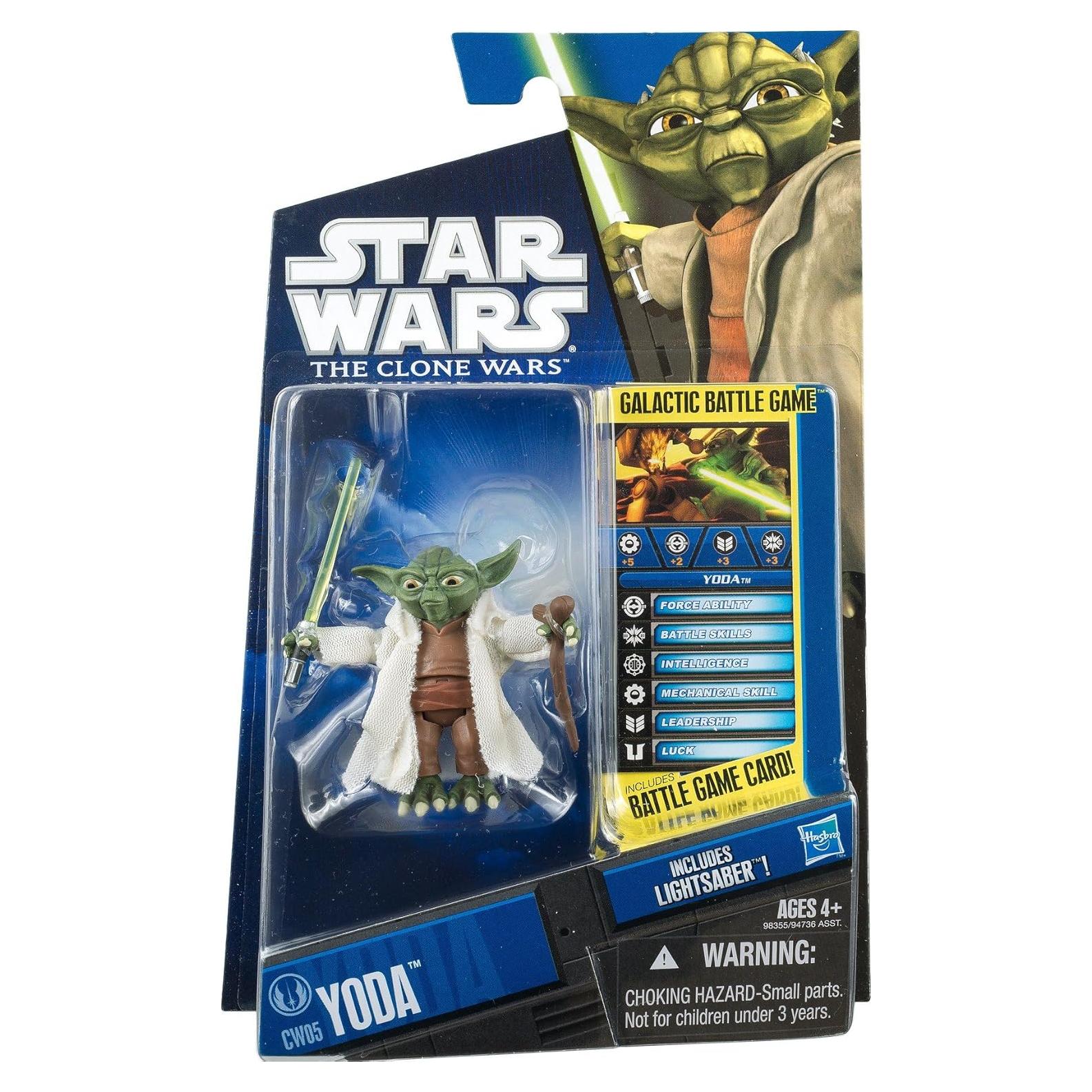 Figura de Acción Yoda CW05 Star Wars Clone Wars 2010 9.5cm