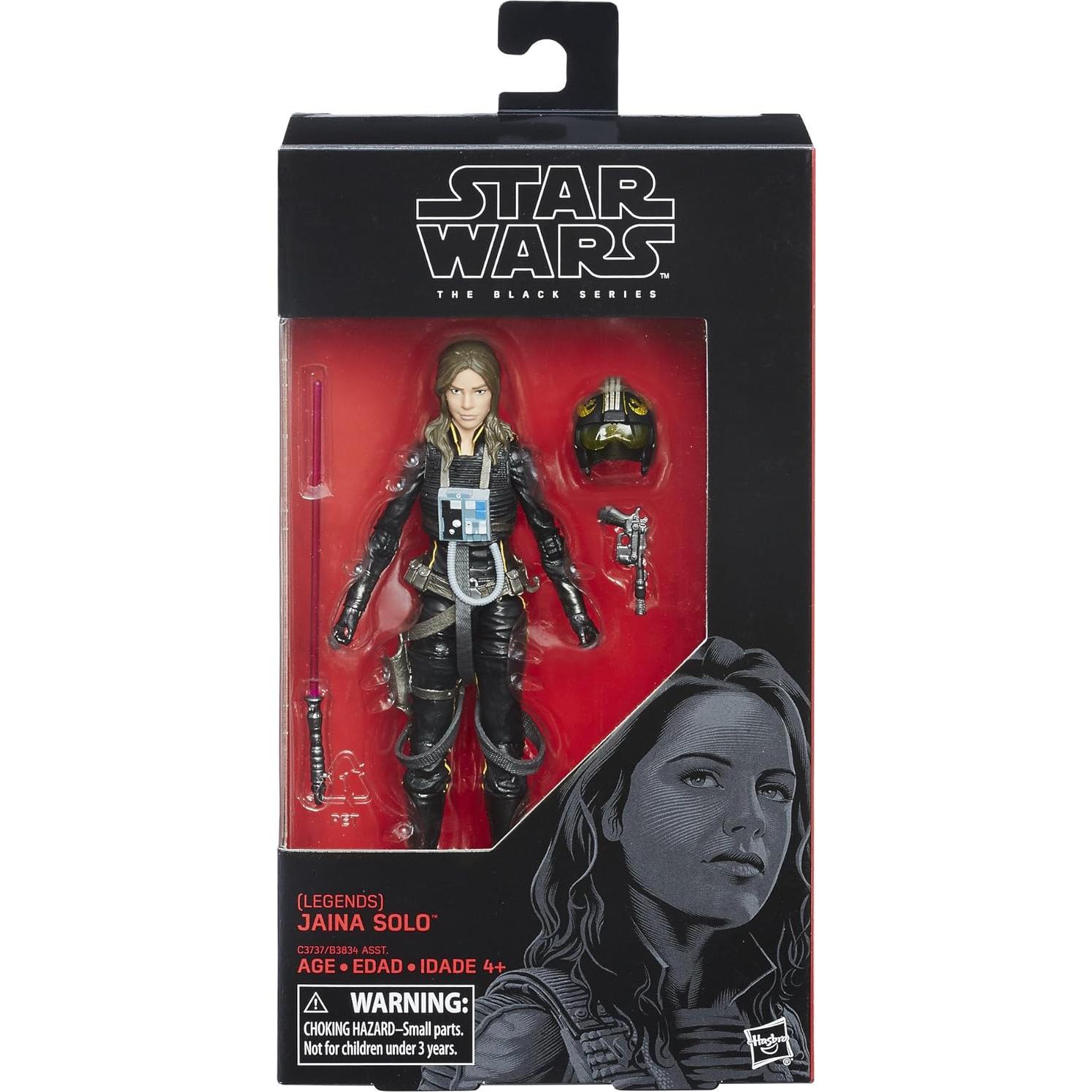 Figura Jaina Solo Star Wars La Serie Negra 15.24 cm