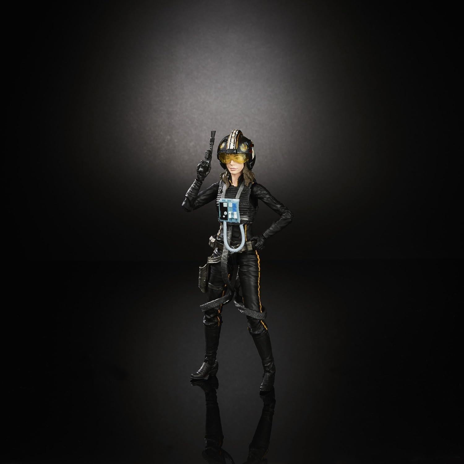 Figura Jaina Solo Star Wars La Serie Negra 15.24 cm