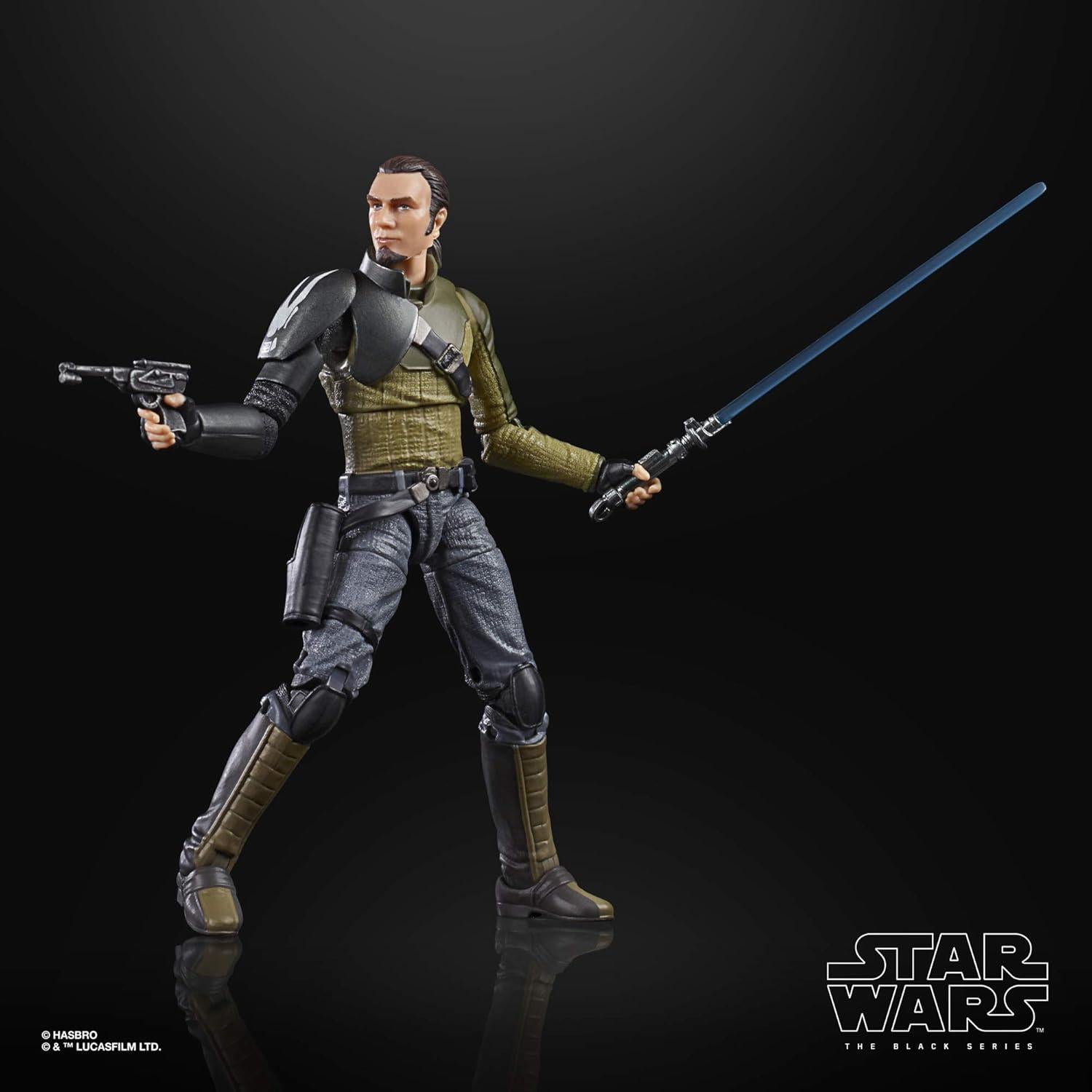 Figura de Acción Kanan Jarrus 15 cm Star Wars La Serie Negra