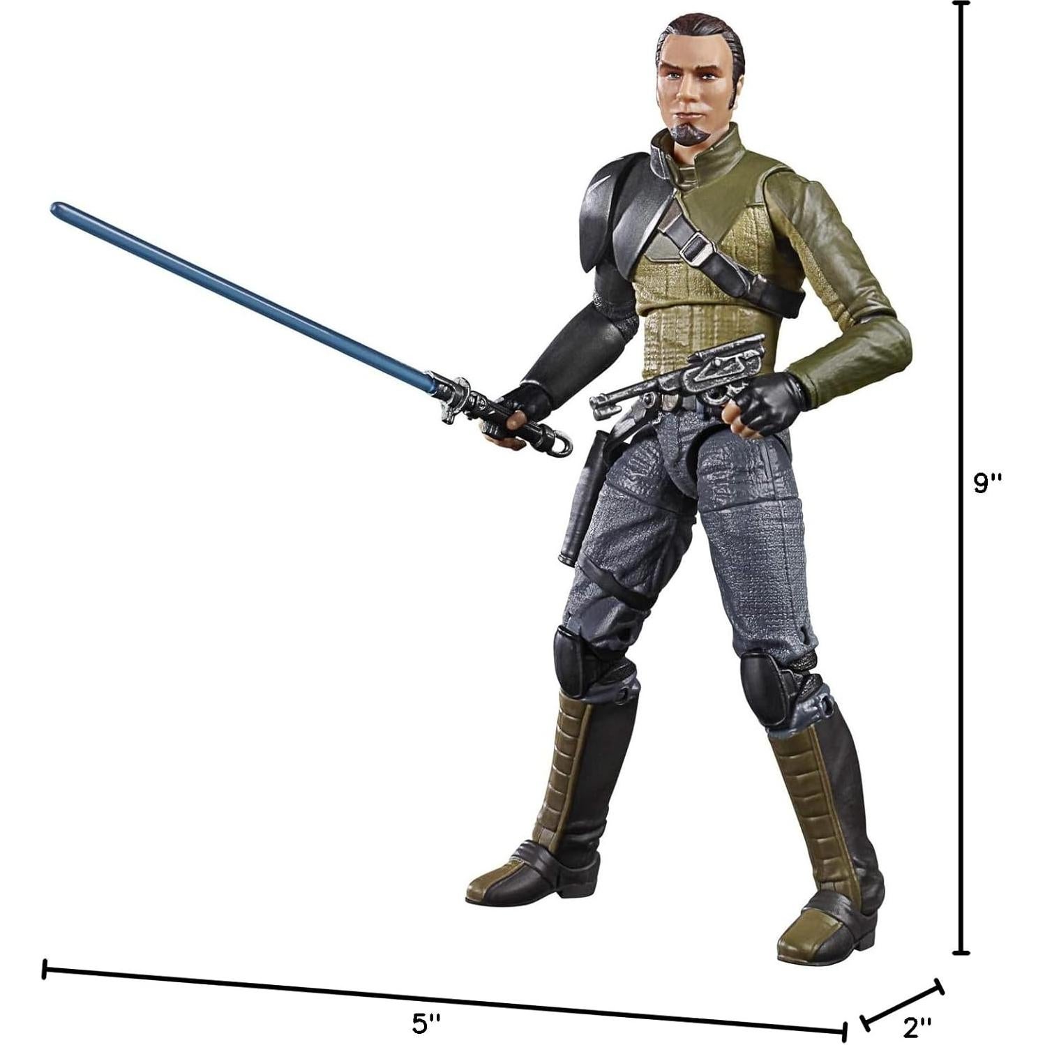 Figura de Acción Kanan Jarrus 15 cm Star Wars La Serie Negra