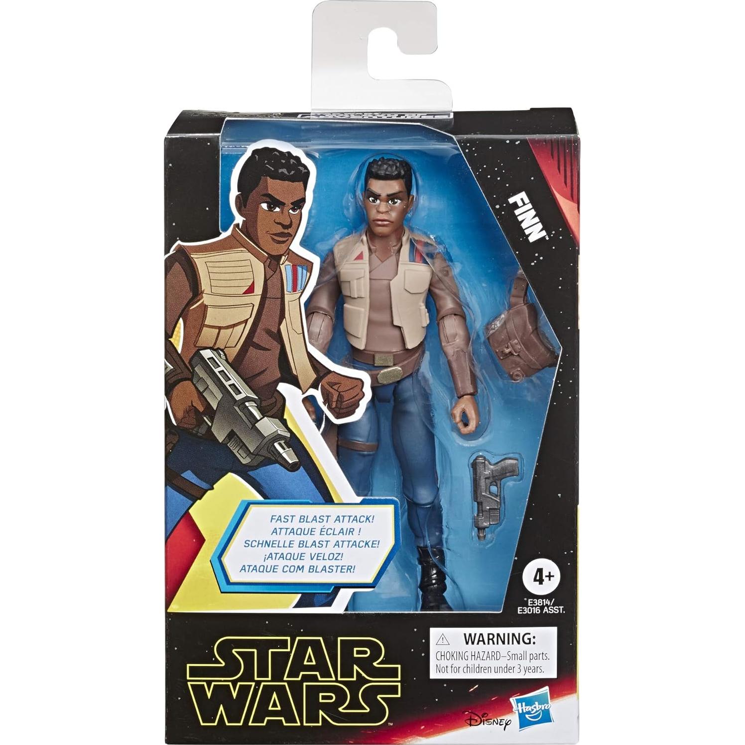 Figura de Acción Finn Star Wars Galaxy of Adventures 5"