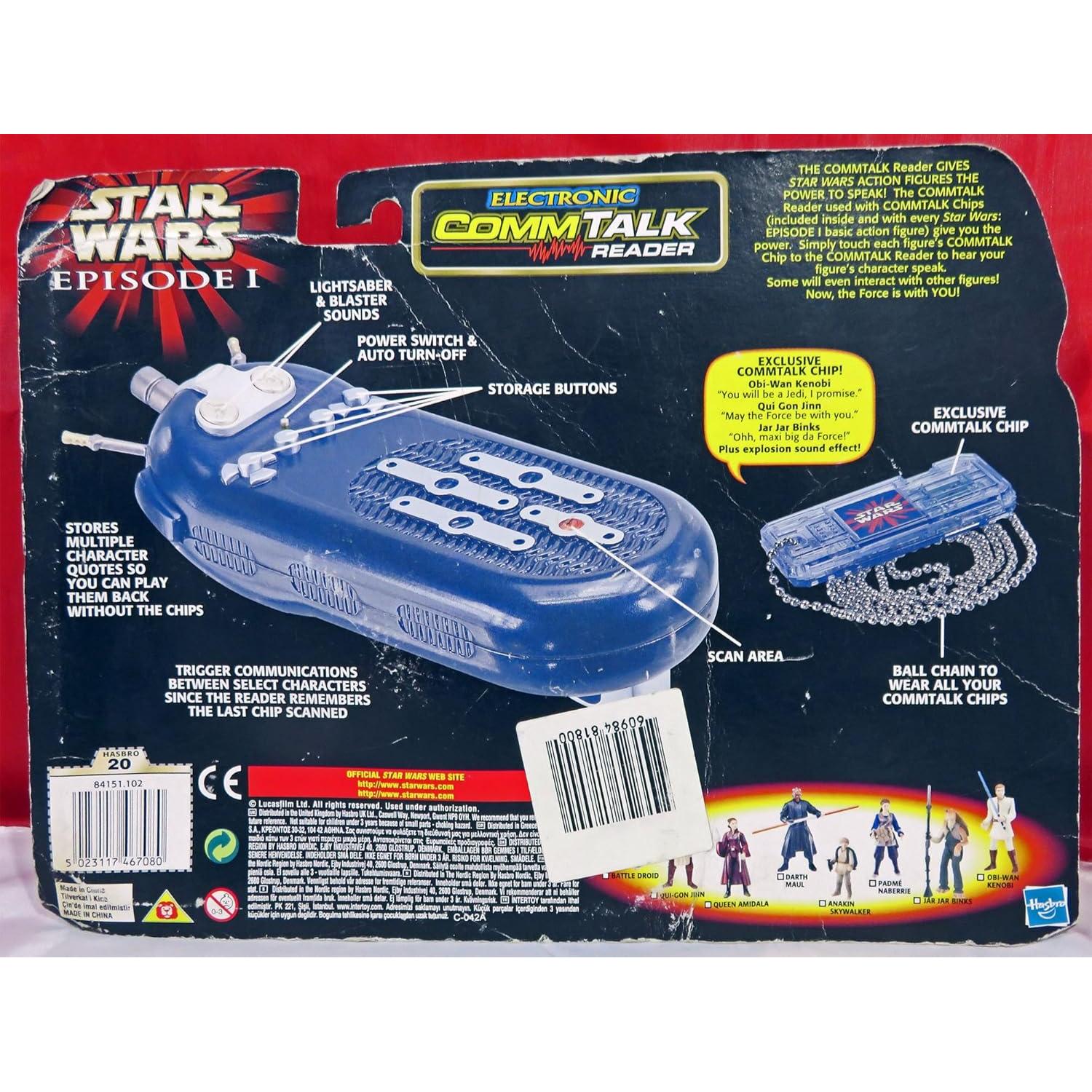 Lector Comm-Tech Star Wars Hasbro Episodio I Hablante