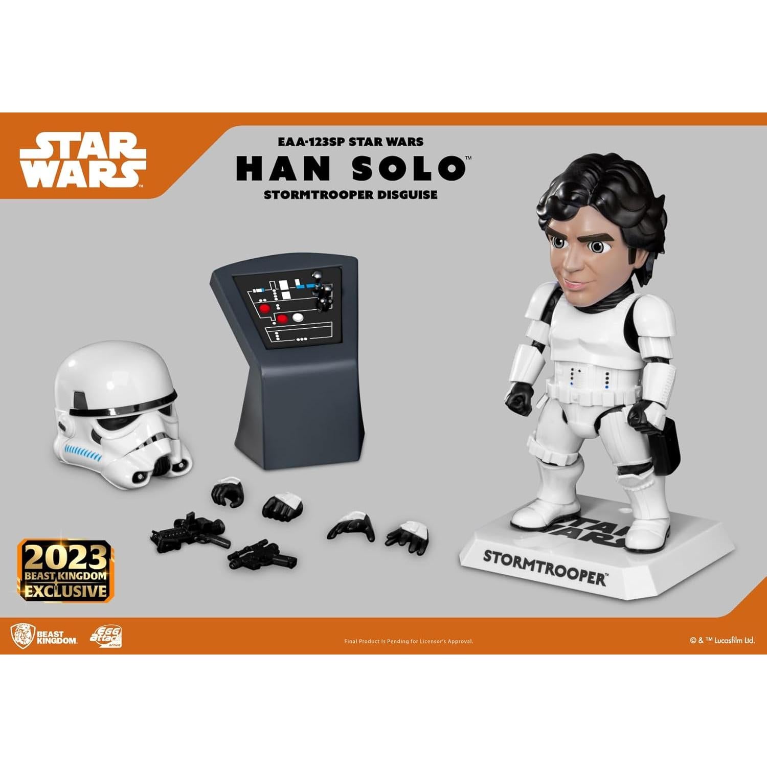 Figura de Acción Han Solo Stormtrooper Beast Kingdom EAA-123SP