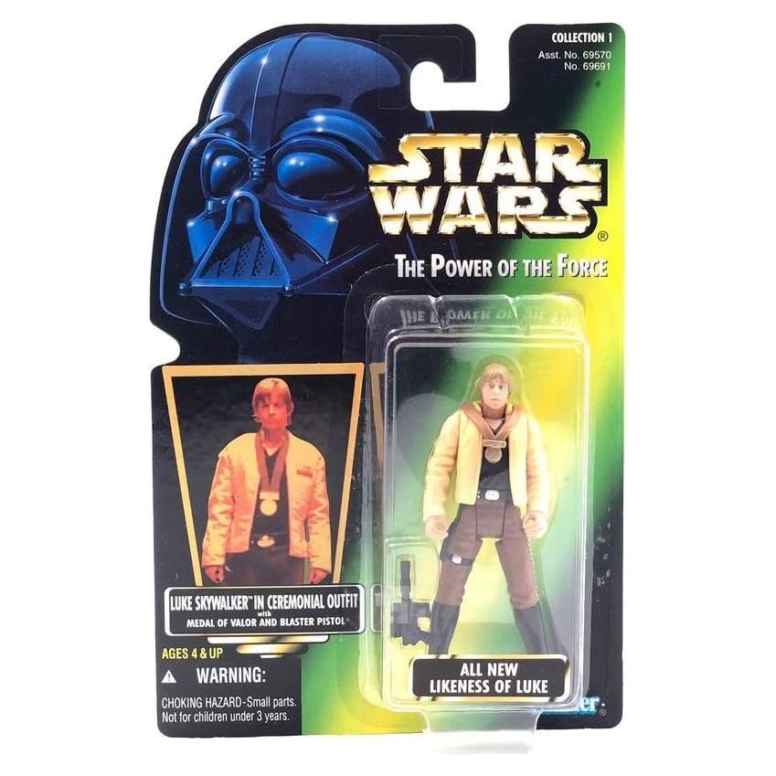 Figurita Kenner Luke Skywalker Ceremonial Star Wars 22.7cm