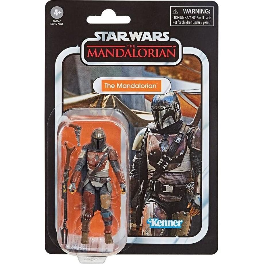 Figura de Acción Mandaloriano Star Wars Vintage 9.5 cm