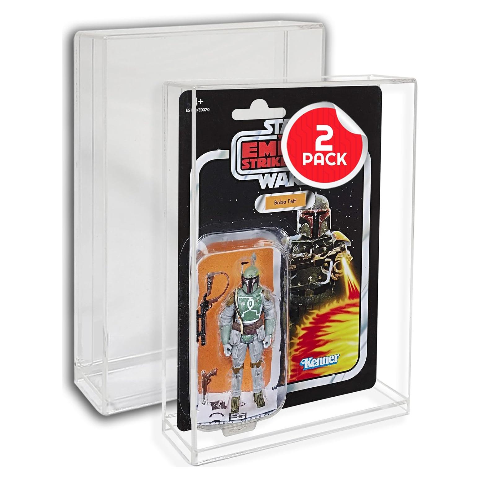 Protector de Exhibición Acrílico EVORETRO para Figuras 3.75"