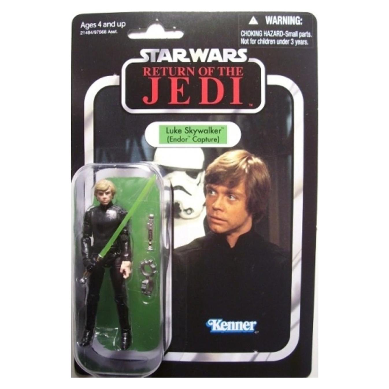 Figura de acción Jedi Luke Star Wars 3.5 cm con sable