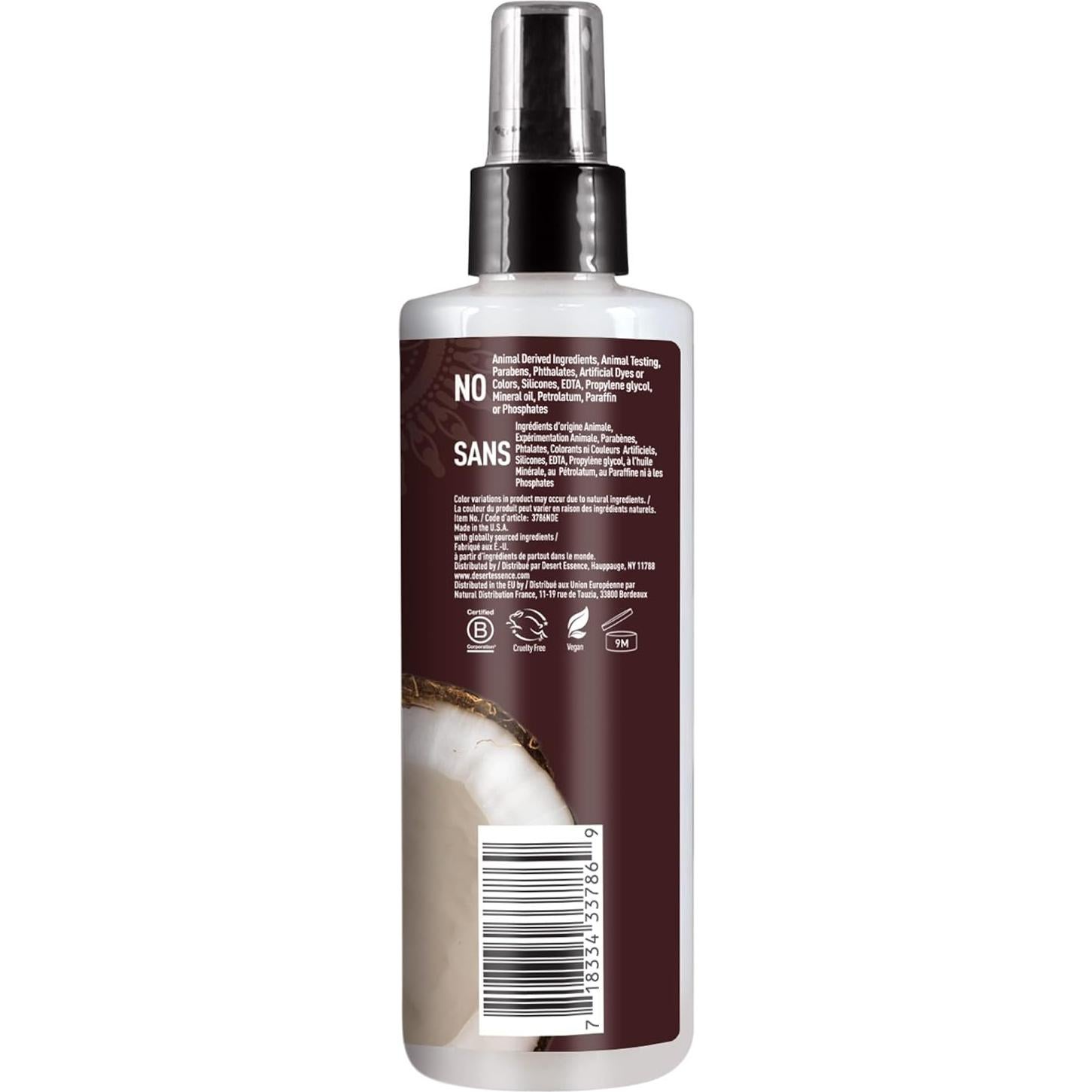 Protector de Cabello Desert Essence 236ml Antifrizz Vegano