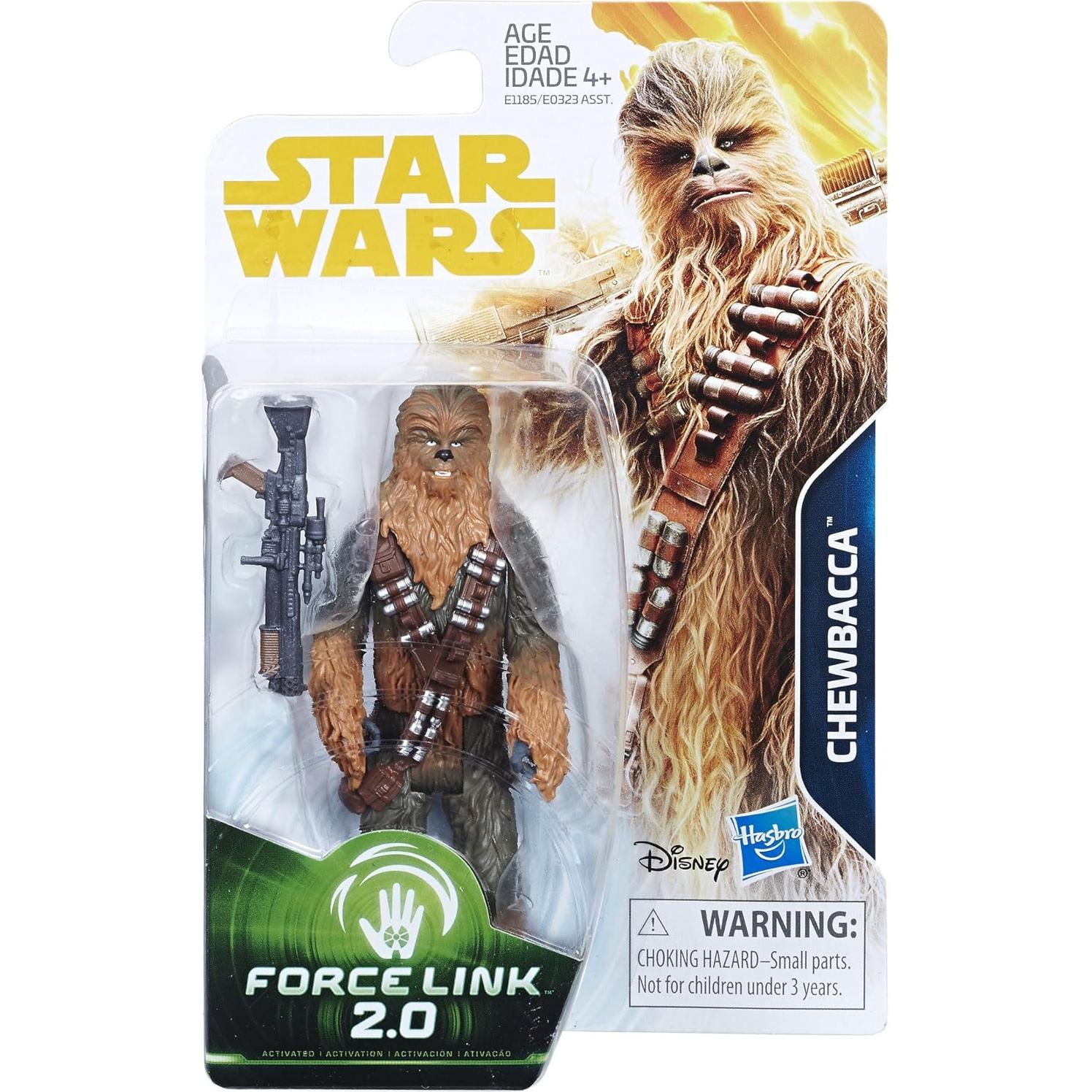 Figura de Chewbacca Star Wars Force Link 2.0 9.53 cm