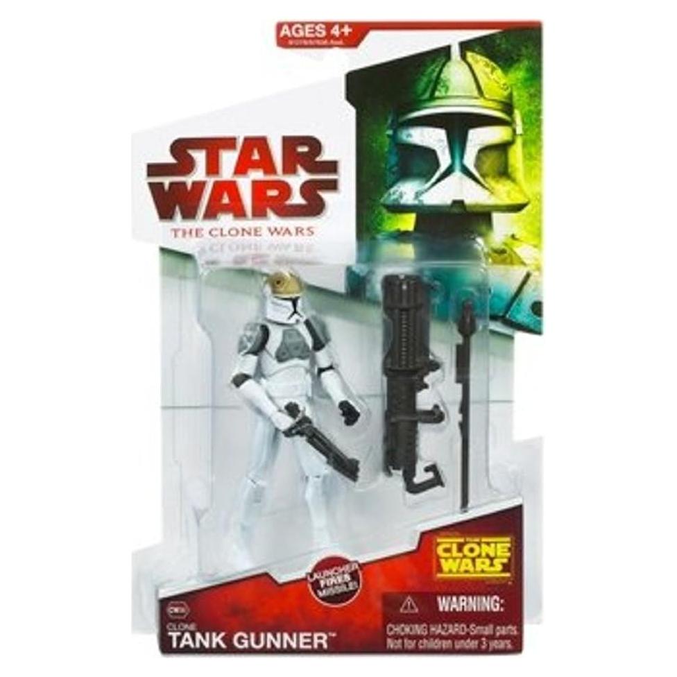 Figura de Acción Clone Tank Gunner Hasbro CW36 21x16cm