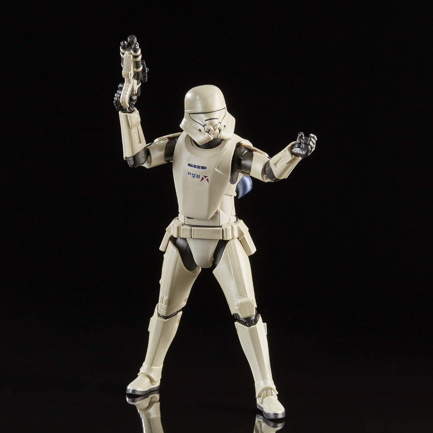 Figura de Acción Star Wars La Serie Negra Jet Trooper 15 cm