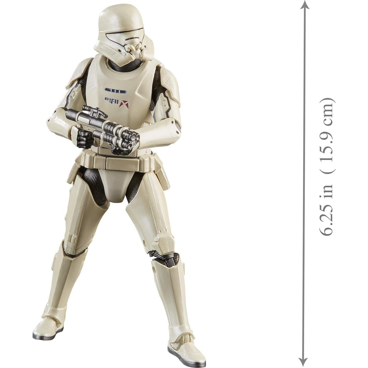 Figura de Acción Star Wars La Serie Negra Jet Trooper 15 cm