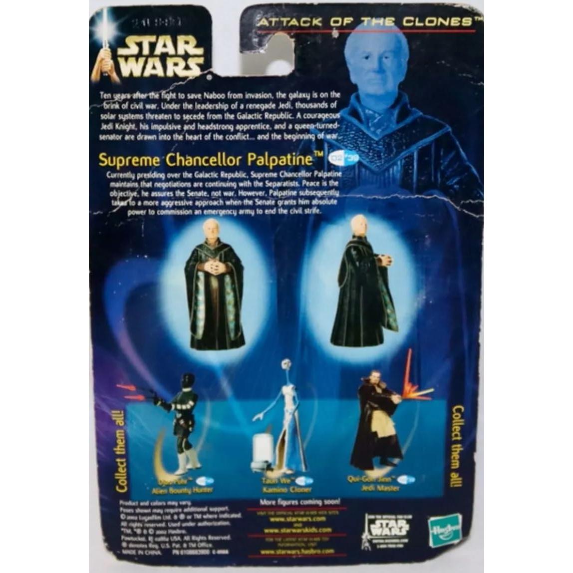 Figura de acción Star Wars Hasbro Palpatine 9.53 cm