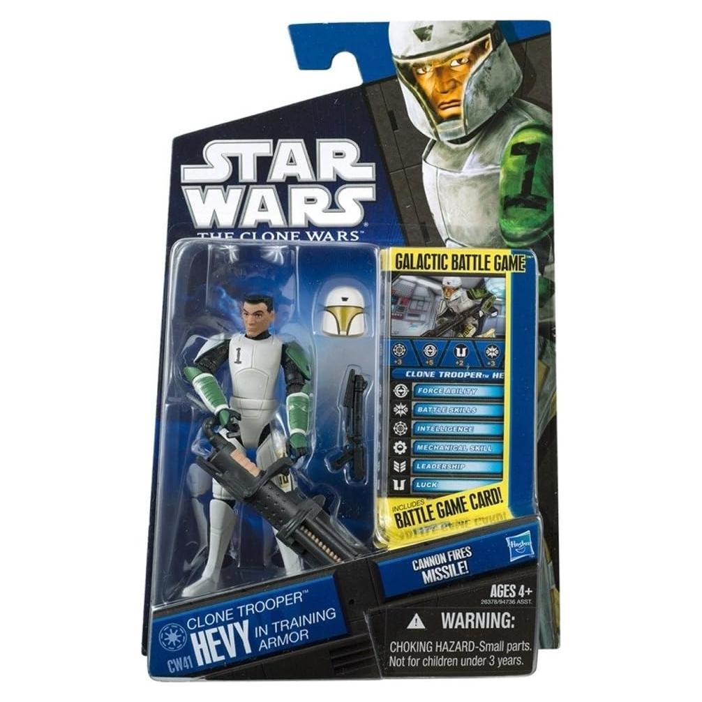Figura de Acción Star Wars Hevy Soldado Clon 10.16 cm Hasbro