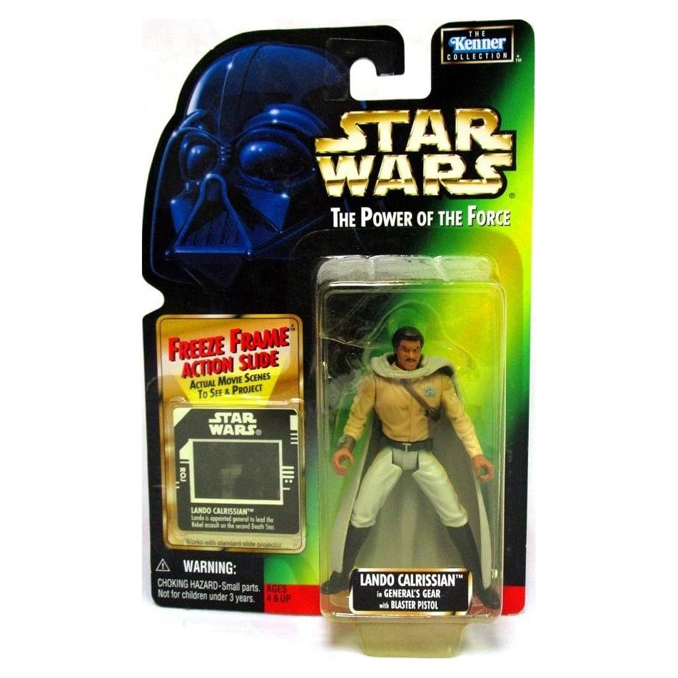 Figura de acción Lando Calrissian Star Wars 1998 con blaster