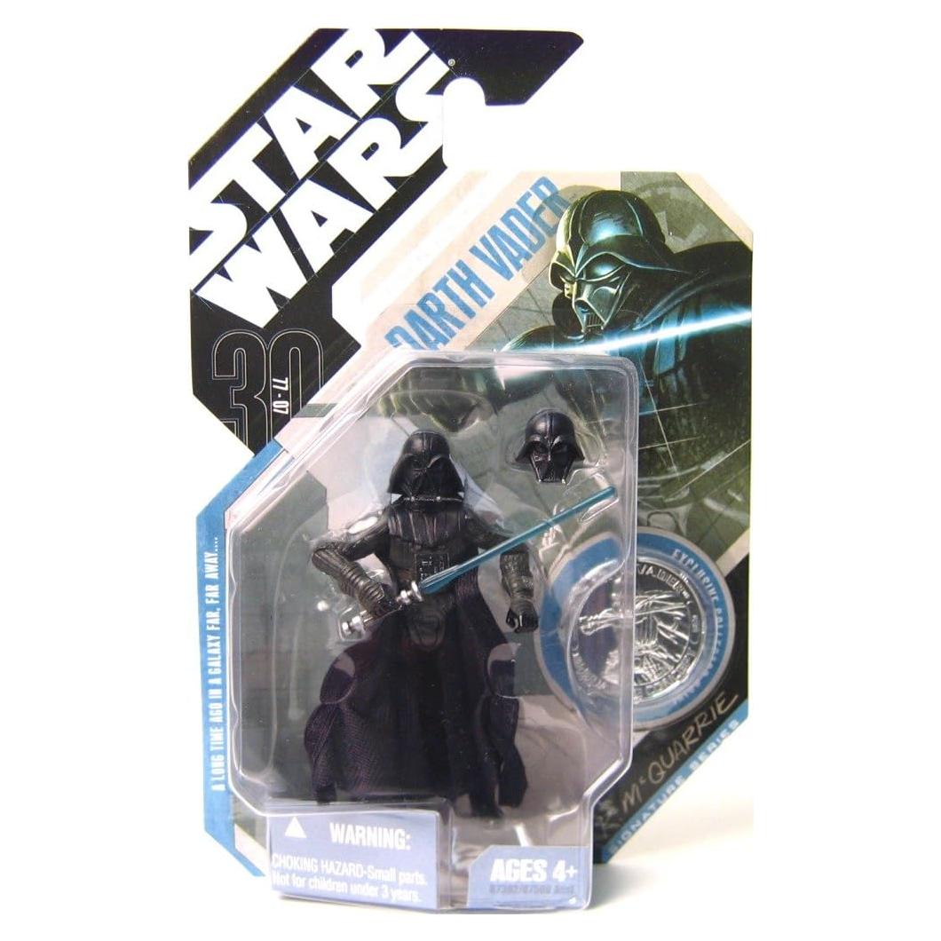 Figura de Acción Darth Vader McQuarrie 30 Aniversario Hasbro 9.5 cm