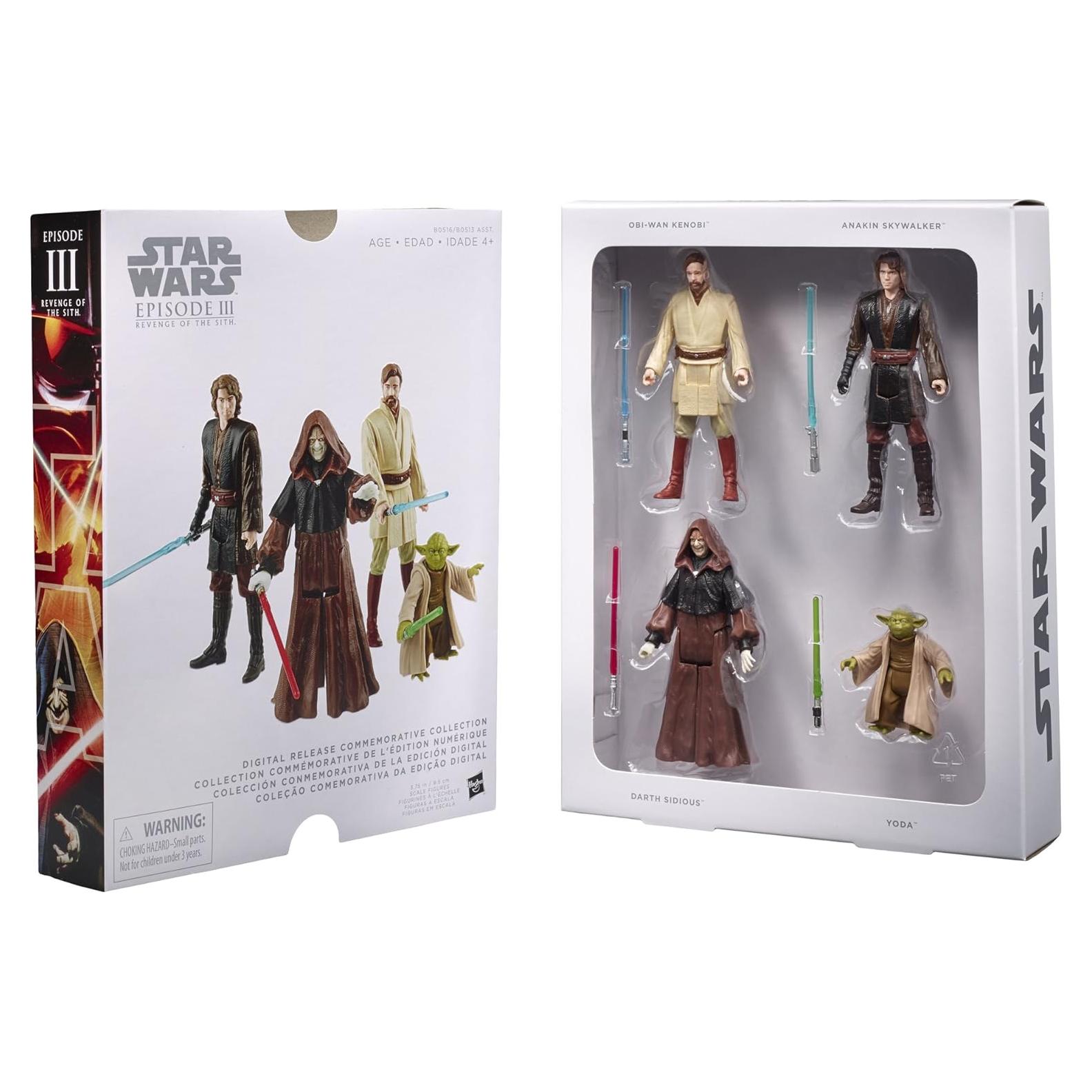 Figuras Star Wars Episodio III Hasbro 3.75" Colección Especial
