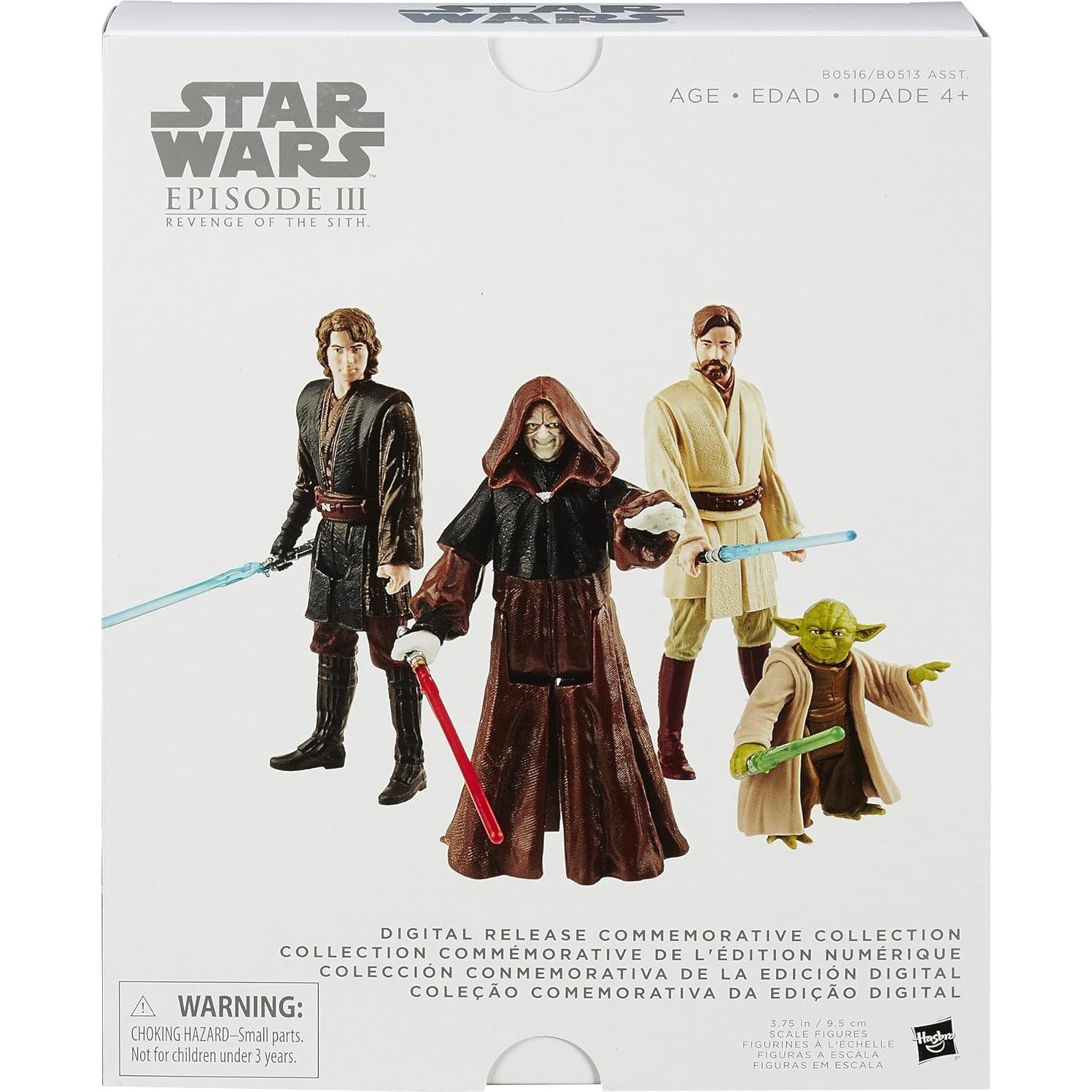 Figuras Star Wars Episodio III Hasbro 3.75" Colección Especial