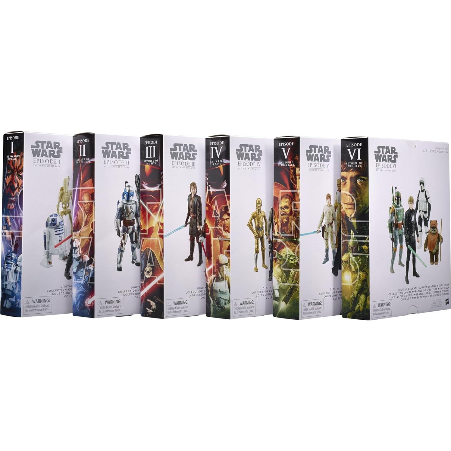 Figuras Star Wars Episodio III Hasbro 3.75" Colección Especial