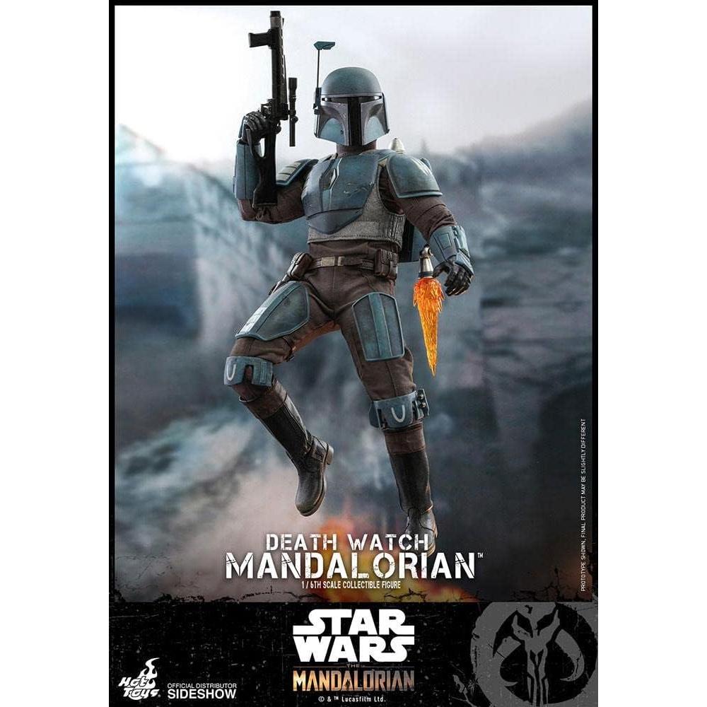 Figura de Acción Mandaloriano Guardia de la Muerte Hot Toys 30.48 cm