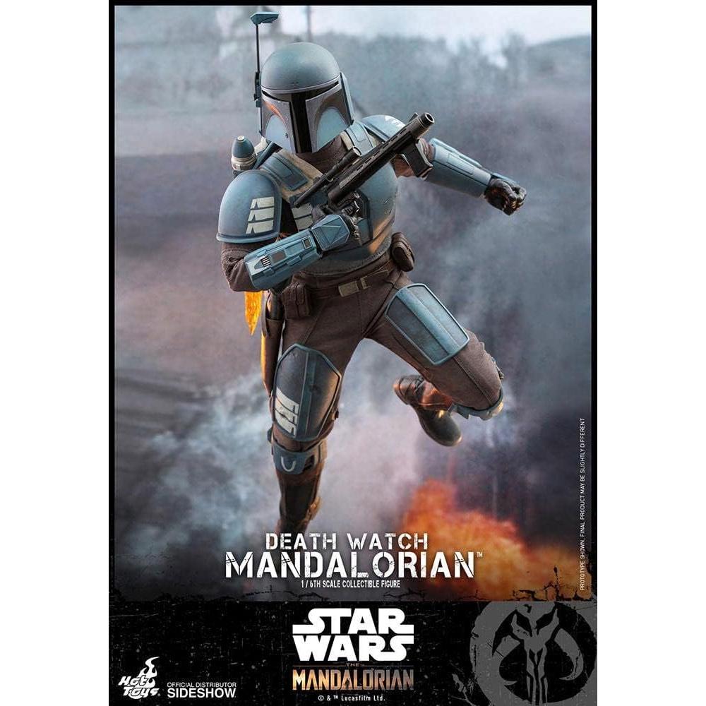 Figura de Acción Mandaloriano Guardia de la Muerte Hot Toys 30.48 cm