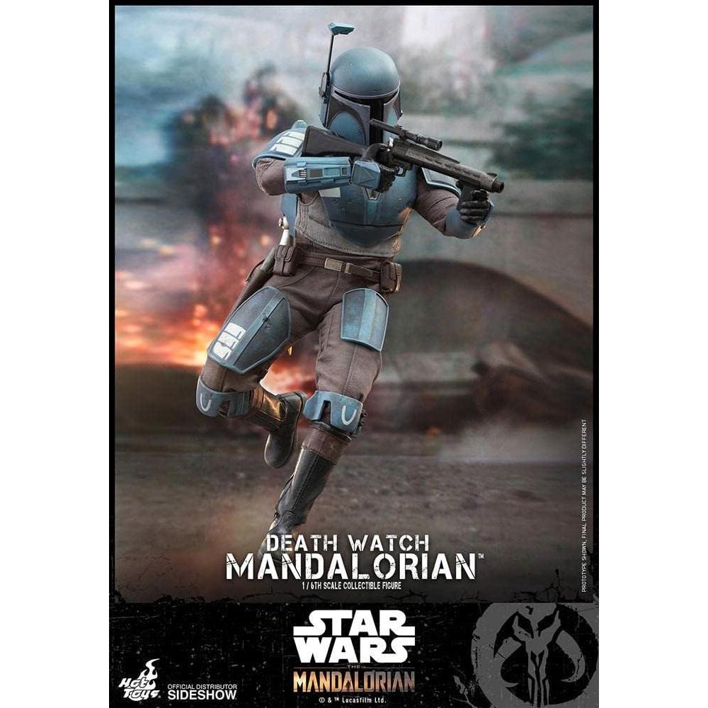Figura de Acción Mandaloriano Guardia de la Muerte Hot Toys 30.48 cm