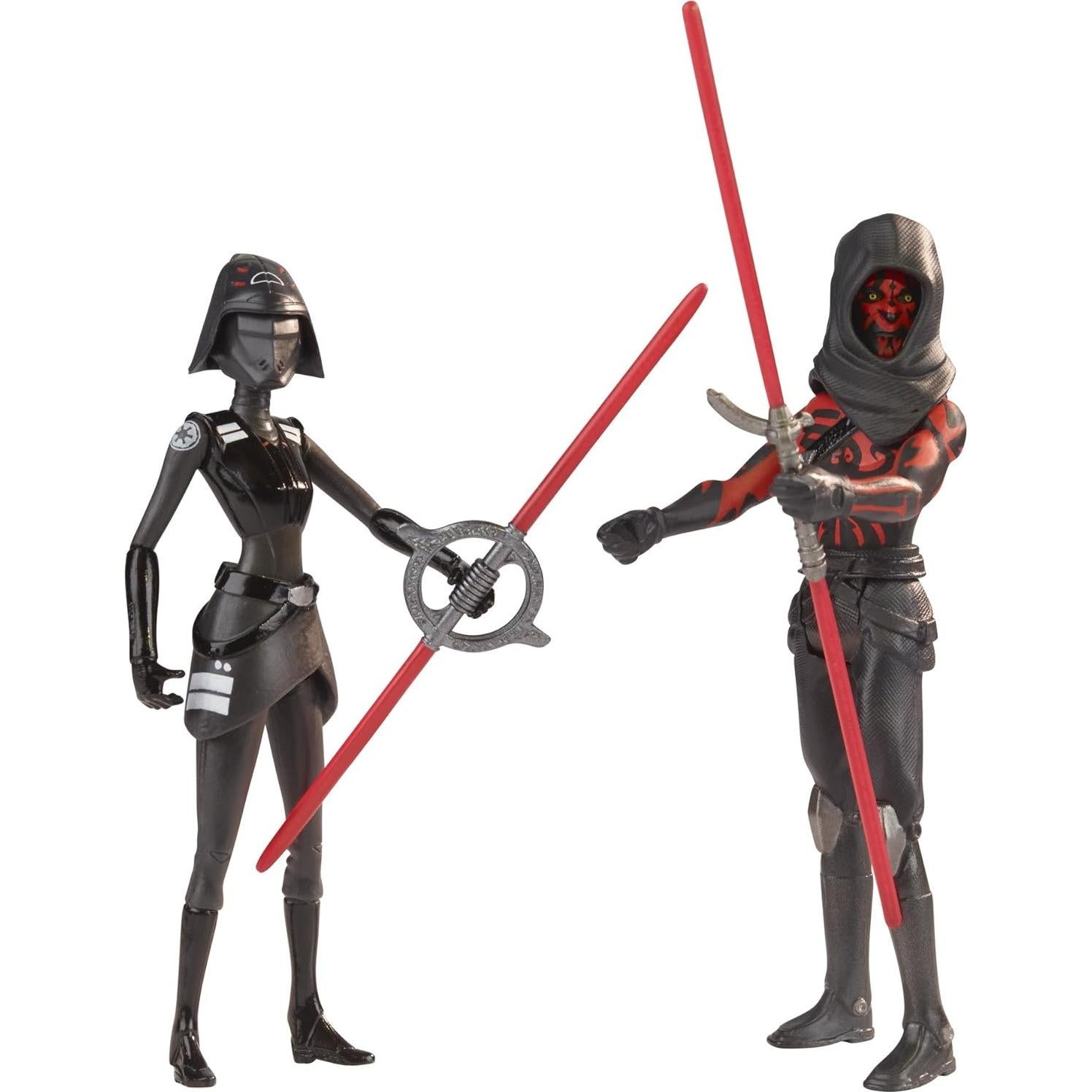 Figura Deluxe Inquisidor y Aprendiz Rojo Star Wars Hasbro