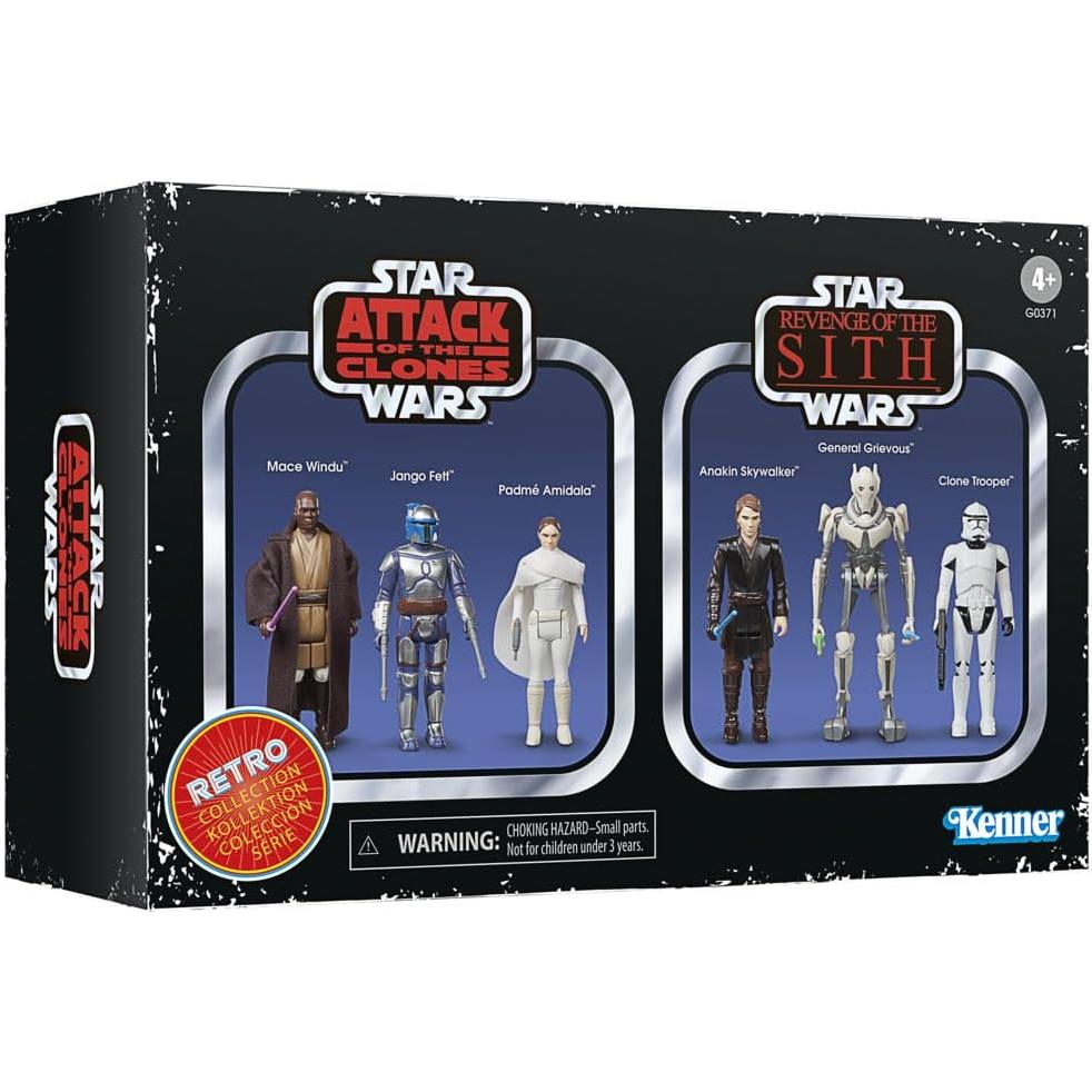 Multipack de Figuras Star Wars Retro - Ataque de los Clones
