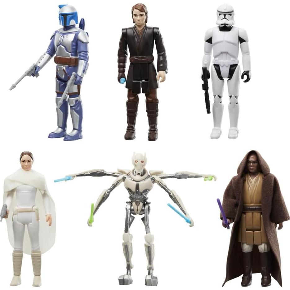 Multipack de Figuras Star Wars Retro - Ataque de los Clones