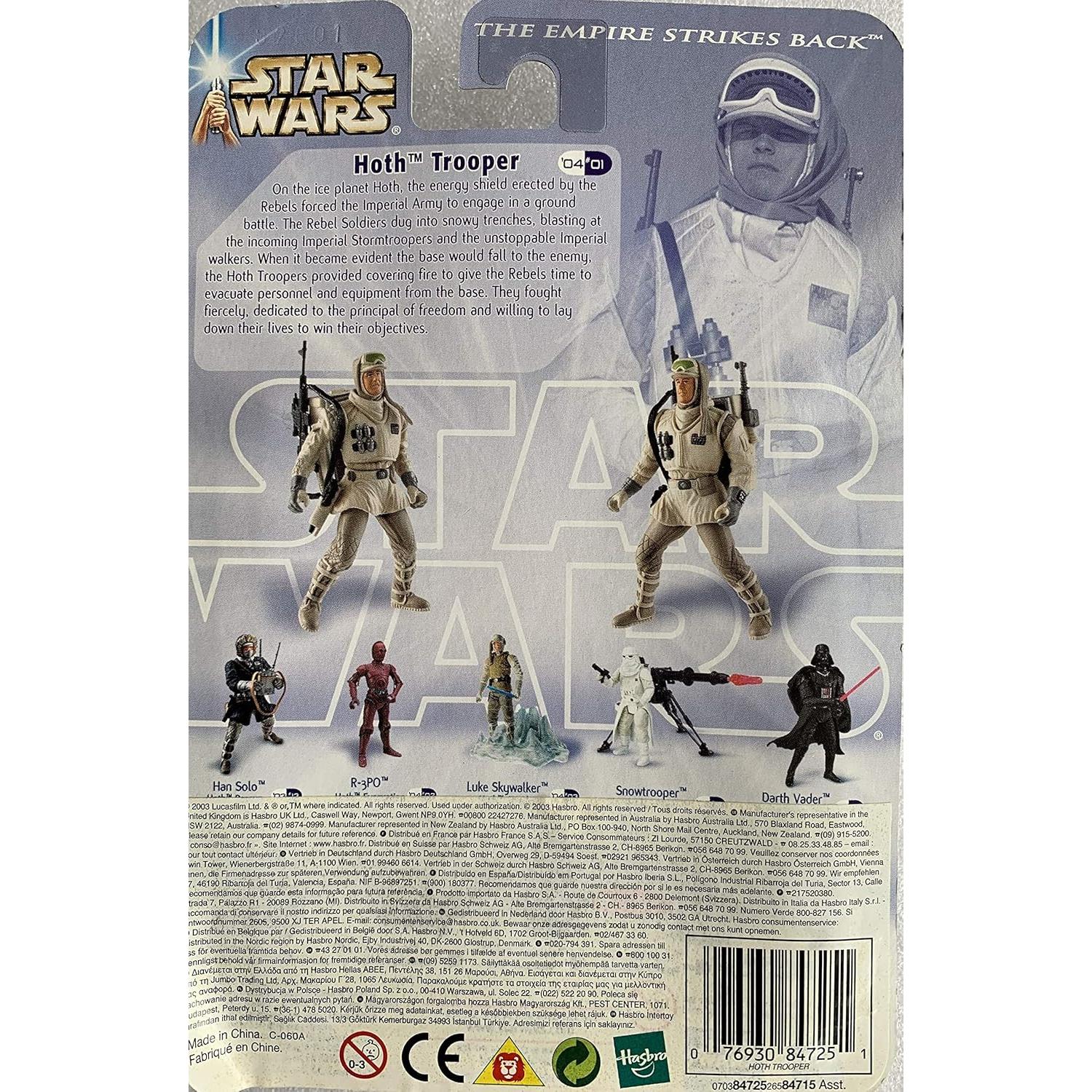 Figura de acción Star Wars Hasbro Soldado de Hoth 14cm