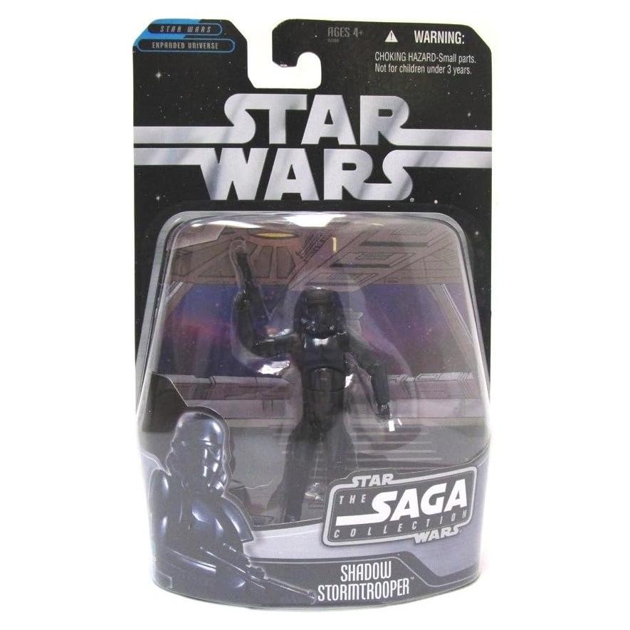 Figura de acción Shadow Stormtrooper Hasbro 10 cm con base cromada