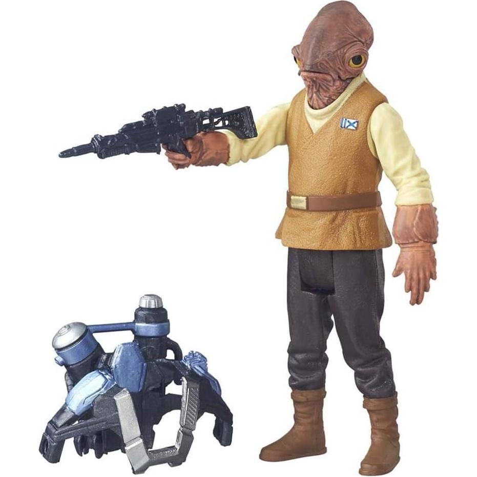 Figura Almirante Ackbar Hasbro 9.5 cm Star Wars El Despertar