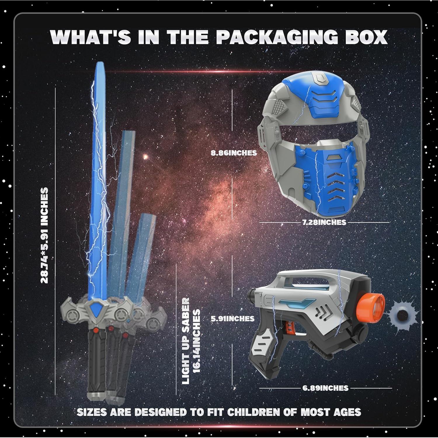 Conjunto de Sables Iluminados SANCO para Niños - Espadas de Luz y Más