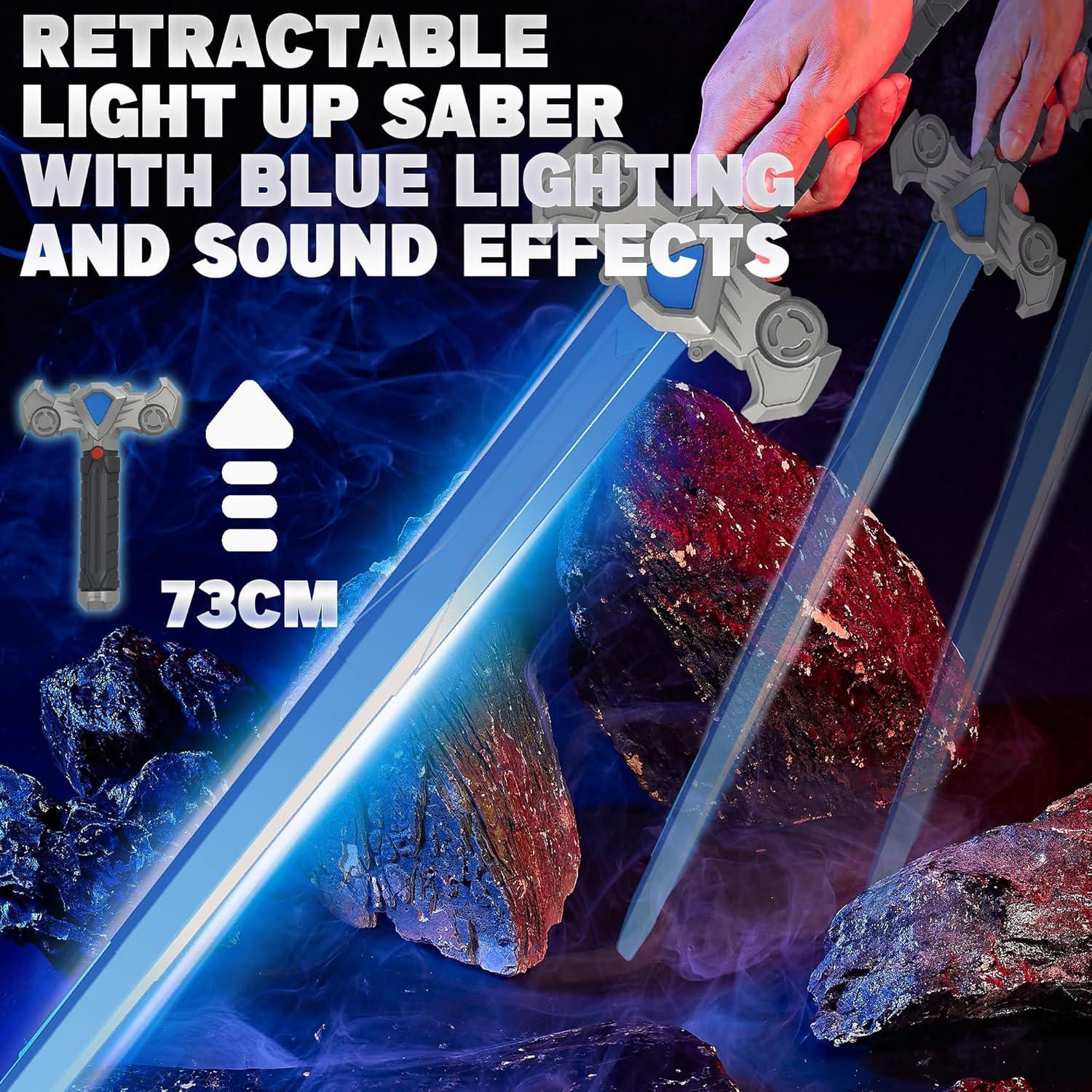 Conjunto de Sables Iluminados SANCO para Niños - Espadas de Luz y Más