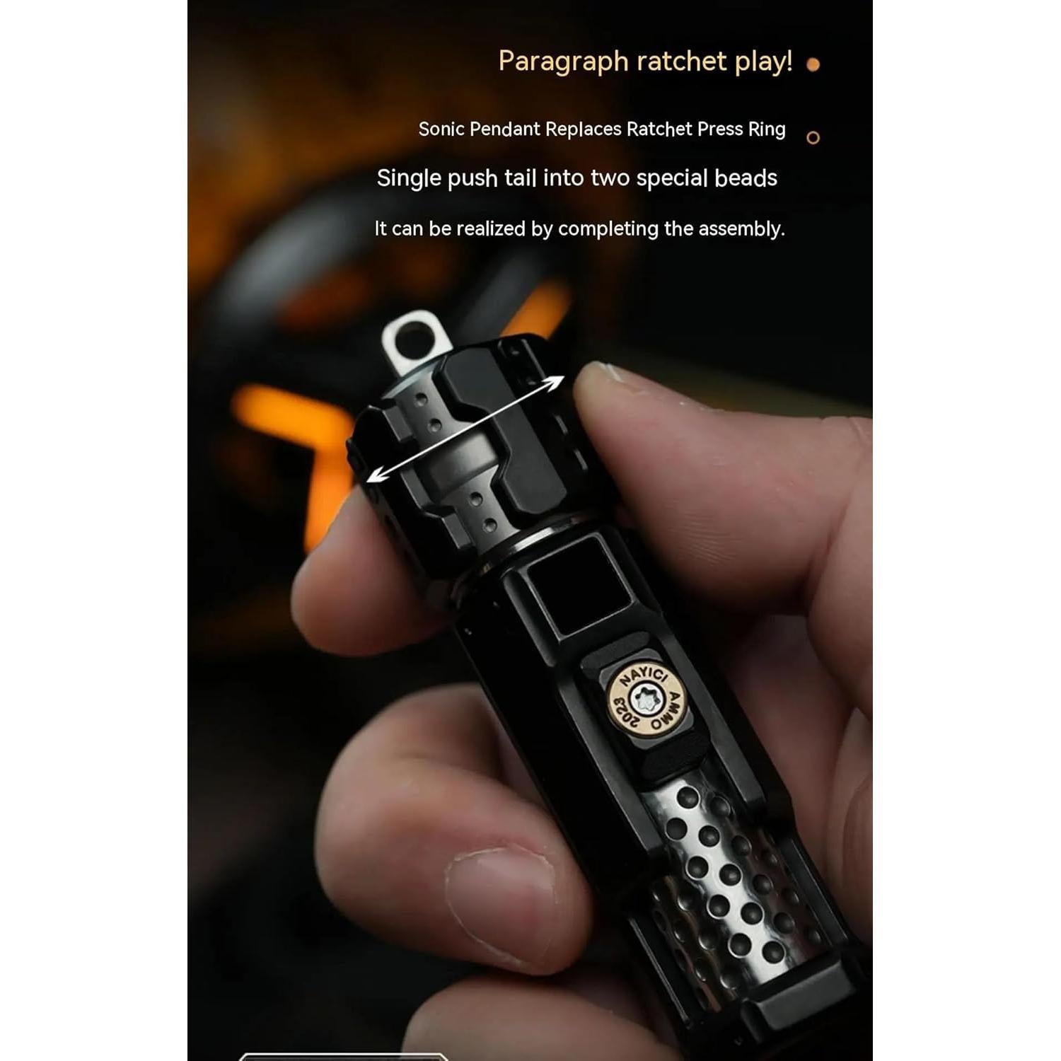 Deslizador Antiestrés EDC Metálico 5 Etapas - Regalo Creativo