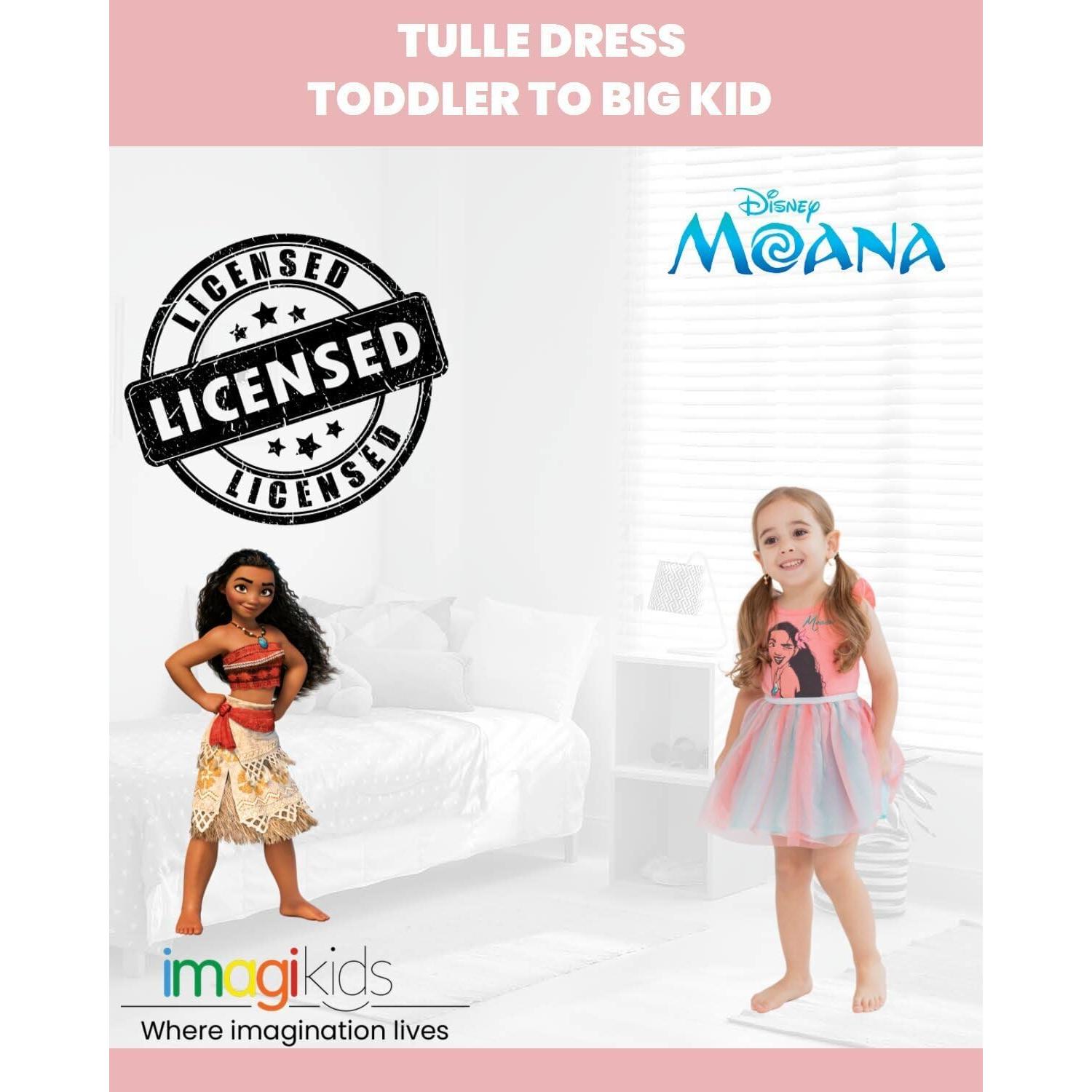 Vestido Tutu de Tul Disney Princess para Niñas 2T Moana
