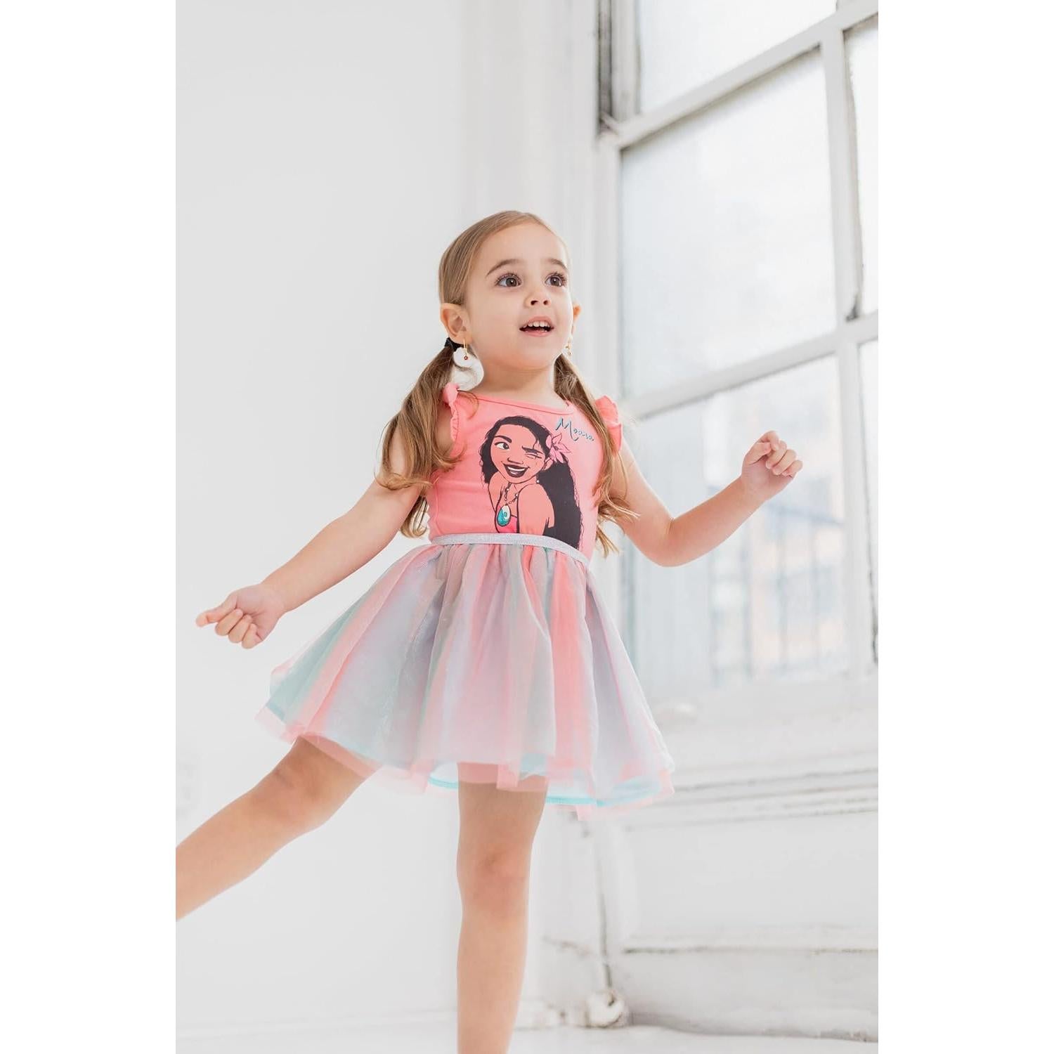 Vestido Tutu de Tul Disney Princess para Niñas 2T Moana