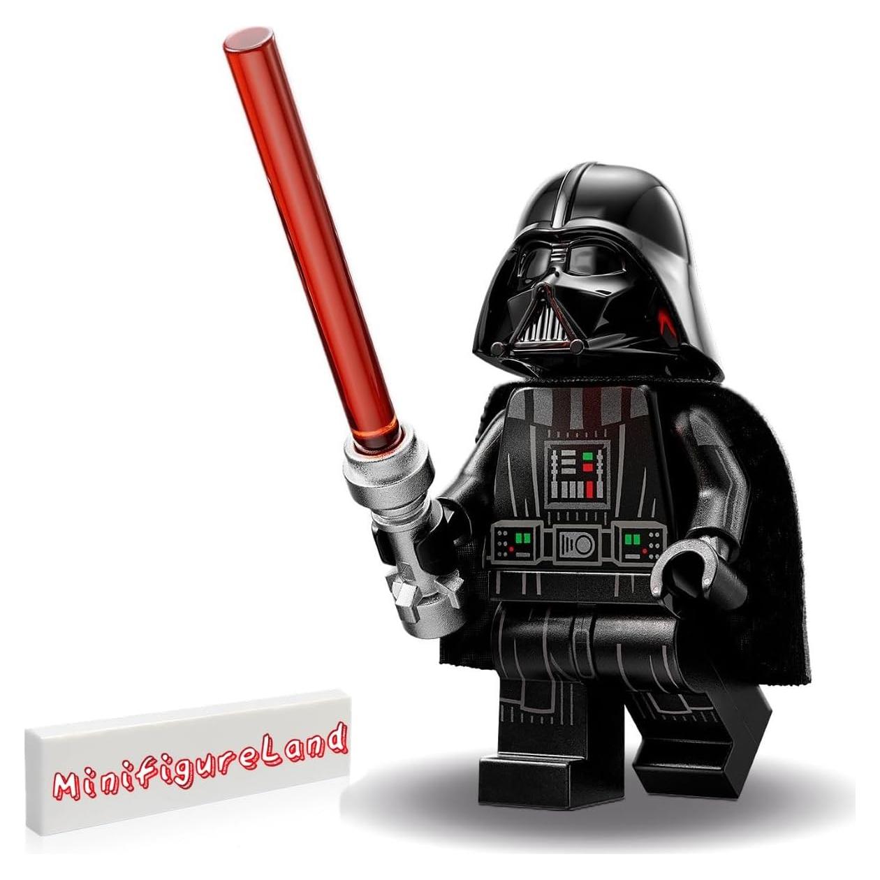 LEGO Star Wars Minifigura Darth Vader 75334 con Sable Rojo