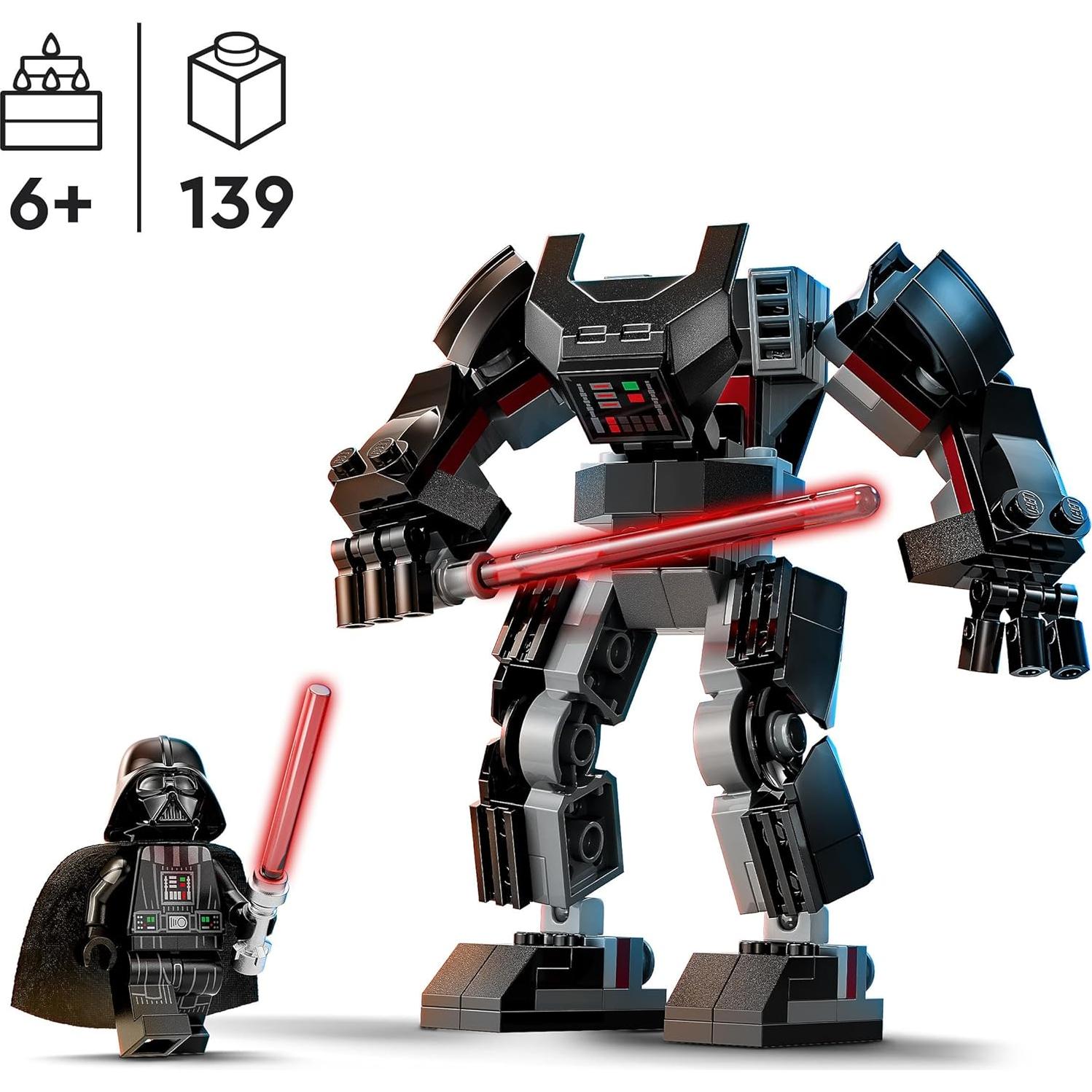 LEGO Star Wars Mecca de Darth Vader 75368, Juguete 12 cm