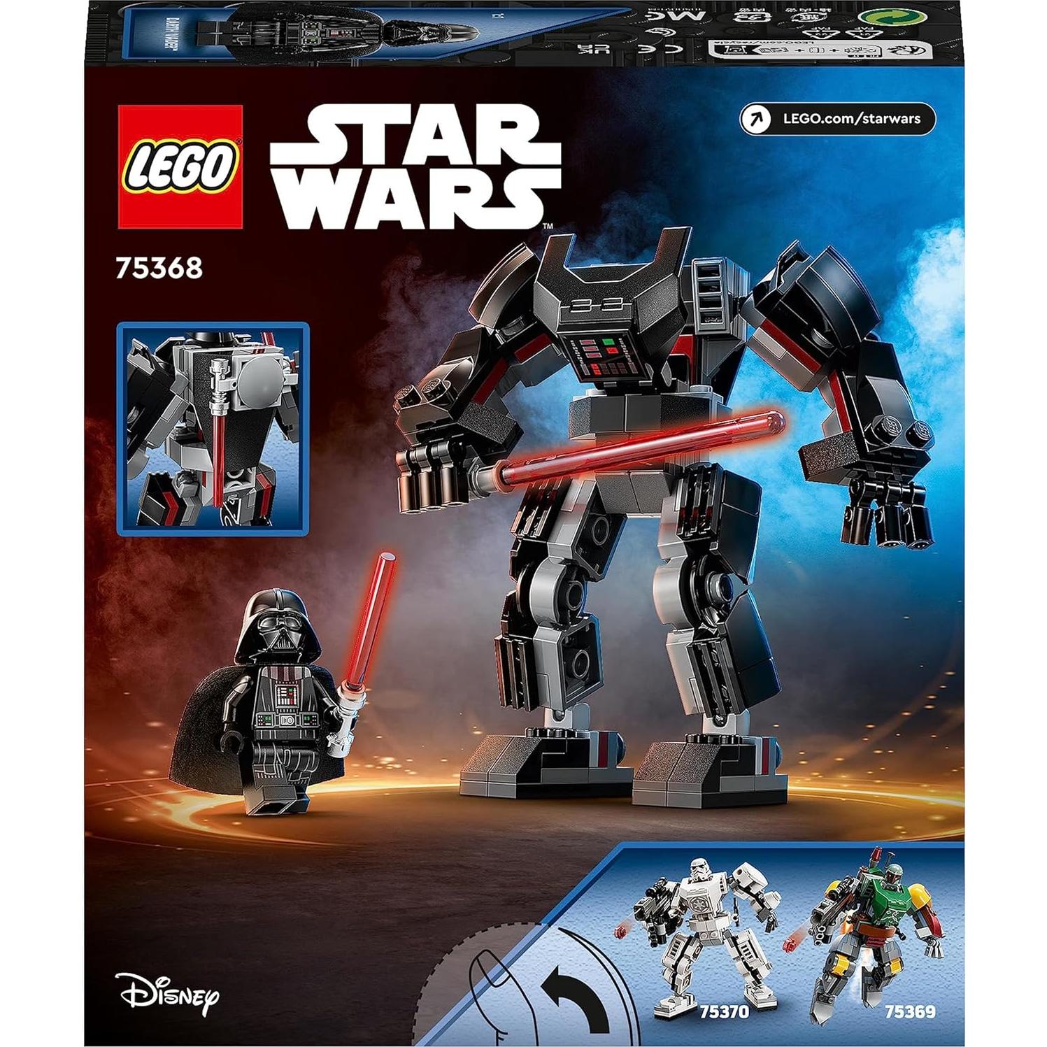 LEGO Star Wars Mecca de Darth Vader 75368, Juguete 12 cm