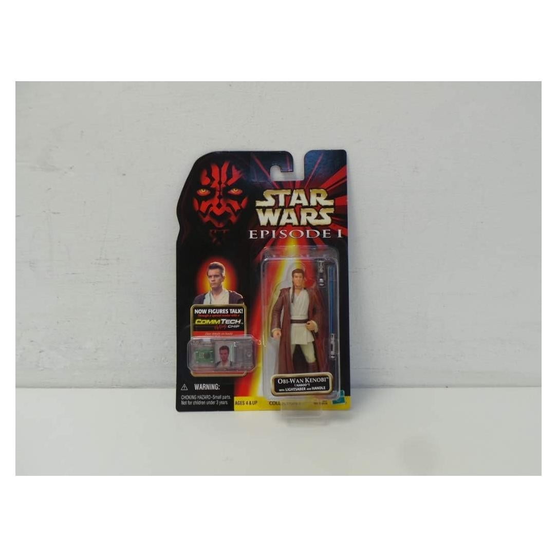 STAR WARS E1- OBI-WAN KENOBI(NABOO) with LIGHTSABER and HANDLE COMMTECH [Toy]