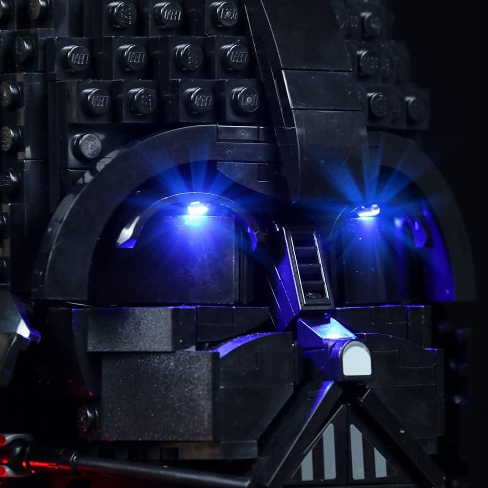 Iluminación LED Brickshining para Casco Darth Vader LEGO 75304