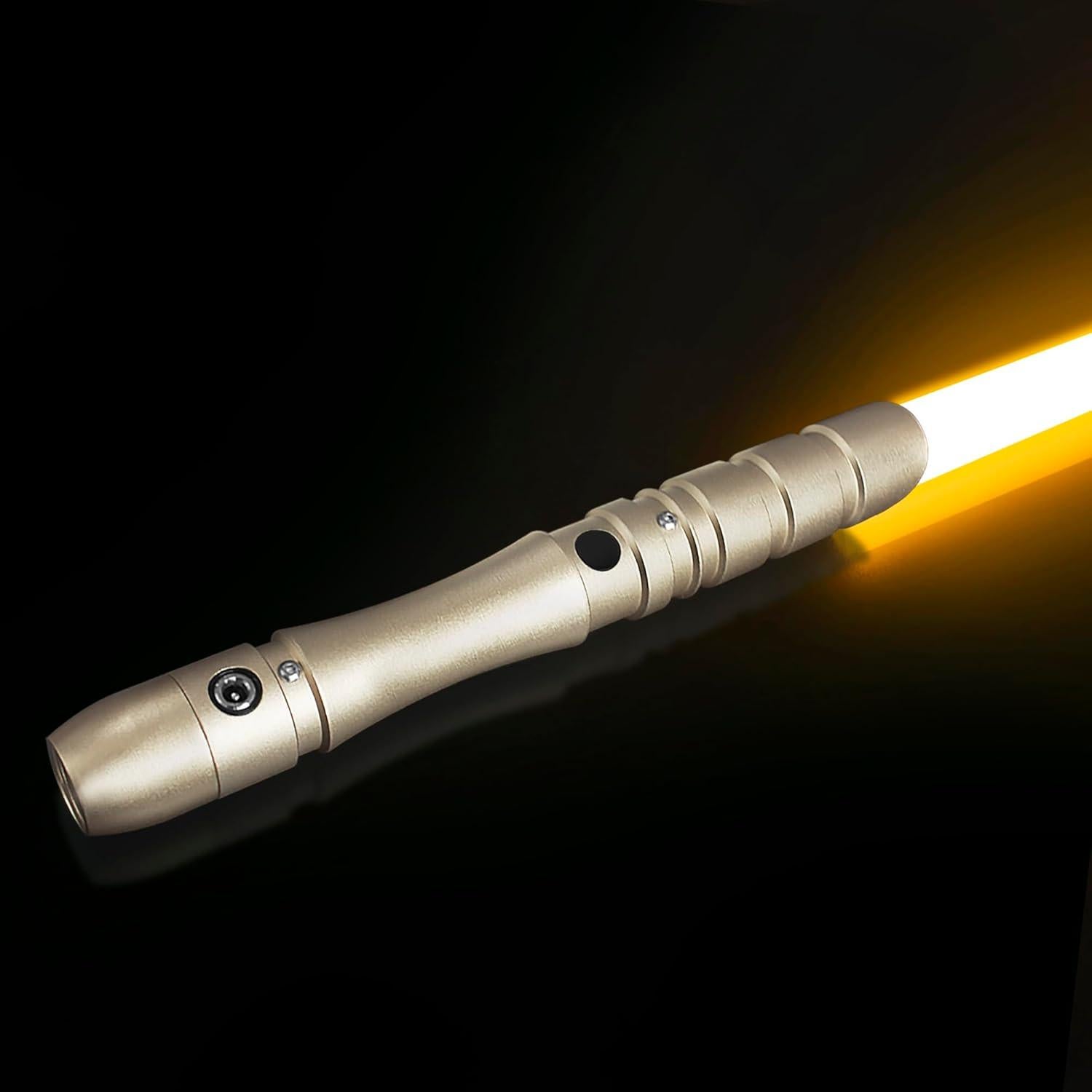 Sable de Luz LED YDDSABER Recargable con Sonido y Luz Naranja