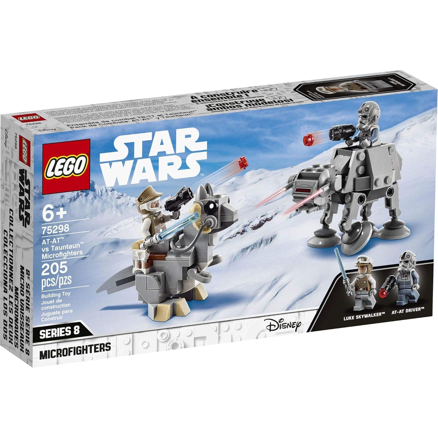 LEGO Star Wars AT-AT vs Tauntaun Microfighters 75298 - 205 Piezas